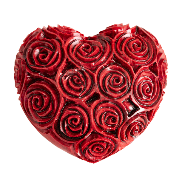 Rosenherz Speckstein groß